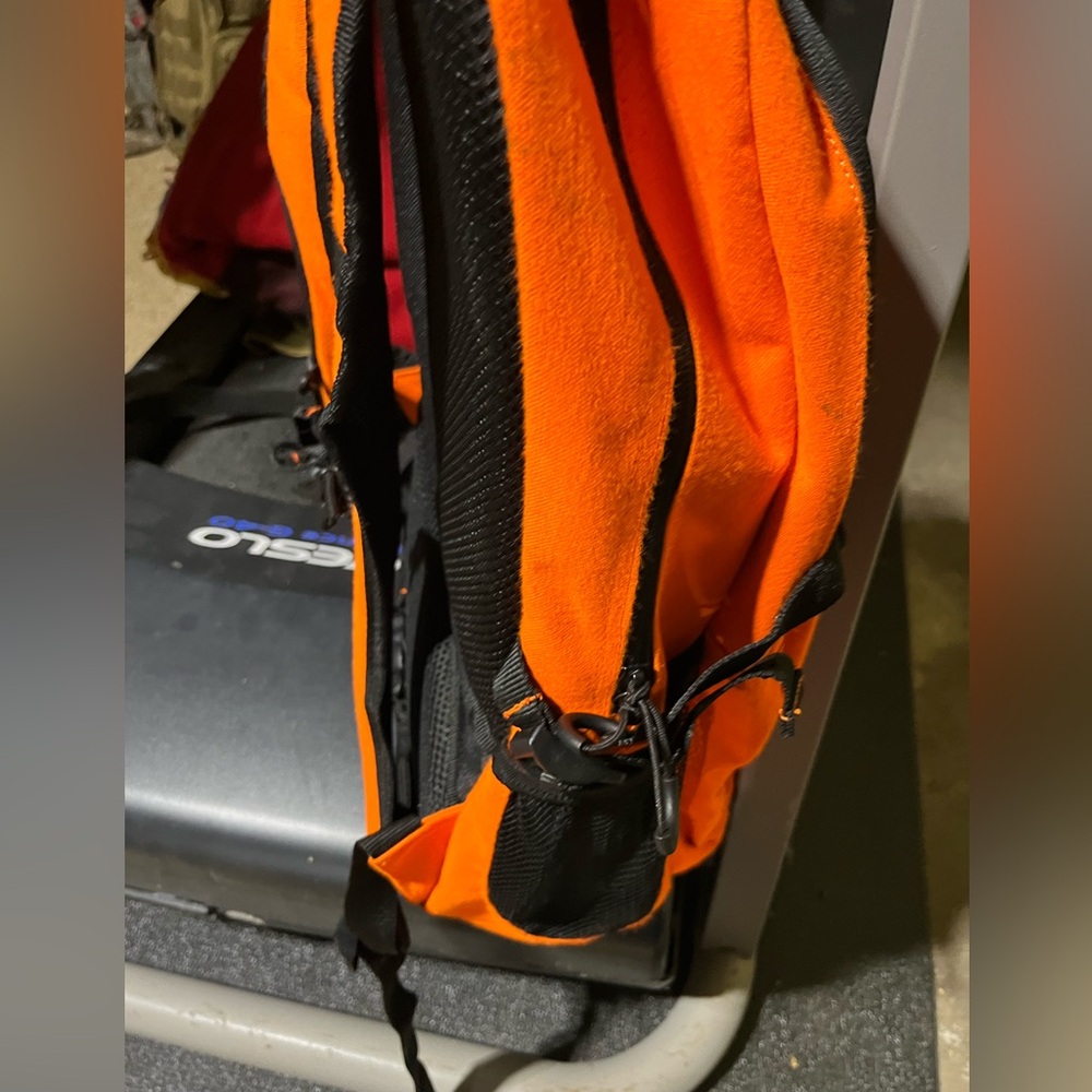 Women's Orange Backpack - Picture 2 of 4